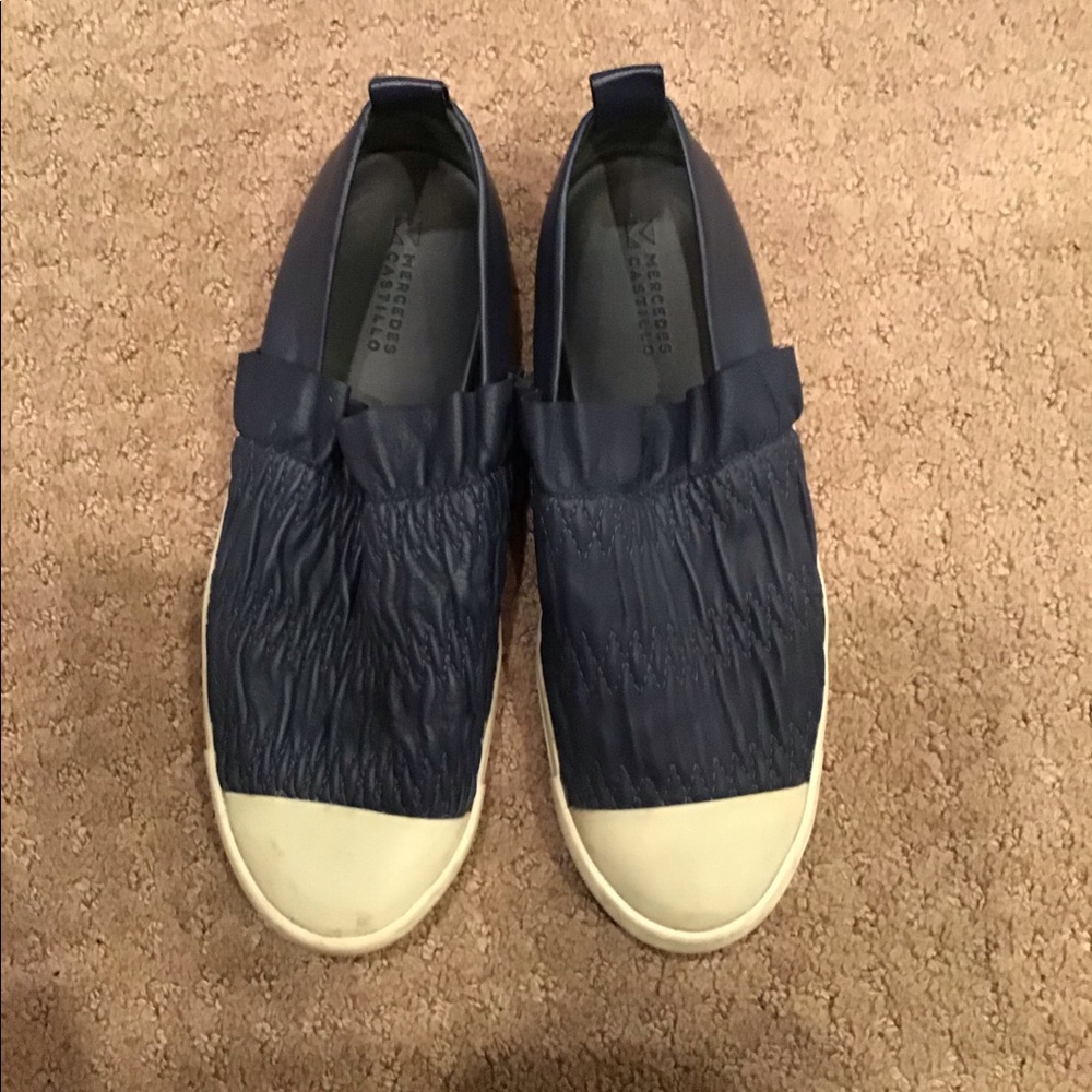 🌷MERCEDES CASTILLO DENIM SHOES SIZE 81/2